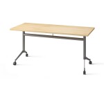 Foldable Table POLLY L.160 x W.70 cm Beech Top
