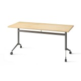 Inklapbare tafel POLLY, L.160 x D.70 cm, beuken blad