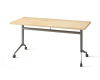 Inklapbare tafel POLLY, L.160 x D.70 cm, beuken blad