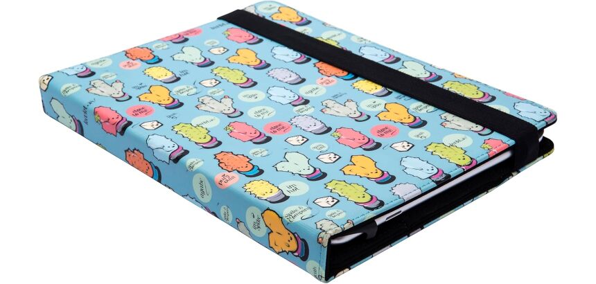 Funda Universal Estampada para tablets de 9 a 10.4 pulgadas modelo Cactoos
