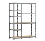 Rayonnage MODULO - Module 2 étagères - 10 plateaux