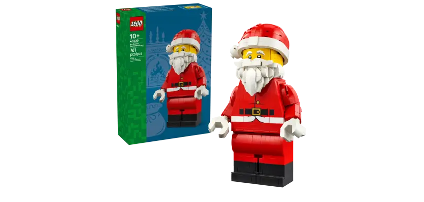 Up-Scaled Santa Minifigure
