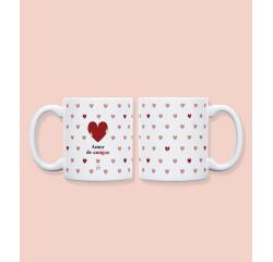 Taza  "Amor de Amigas" 350ml, cerámica 

