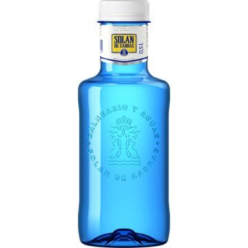 Botella de Agua Solán de Cabras PET 50CL