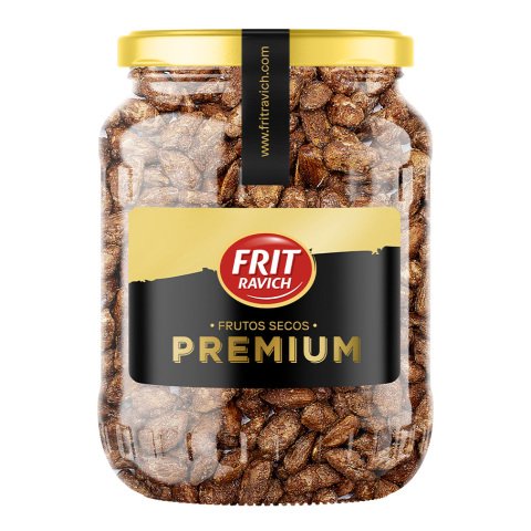 Bote de cristal de Almendras Garrapiñadas 1 kilo