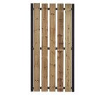 Abri vélo sécurisé Modèle 5x5m Décor Tôle et bois