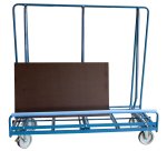 Chariot porte-panneaux PVC 600 kg 1800 x 800 mm roue TPE