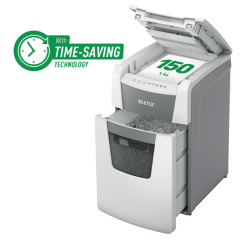 Destructeur Leitz IQ Auto+ Office 150 P5 - coupe micro