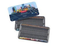 Caja metálica de 72 lápices Derwent Procolour