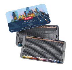 Caja metálica de 72 lápices Derwent Procolour