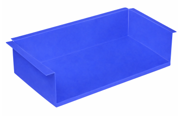 Metalen boekenlade Fabiano