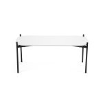 Table basse Meet 50 x 100 cm pied noir