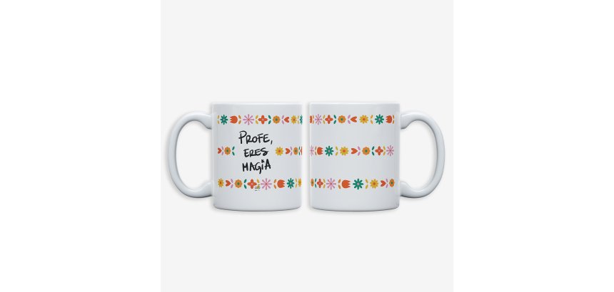 Taza "Profe, eres magia"