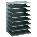 Trieur horizontal 8 compartiments DURABLE - gris