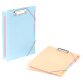 Trieur Extensible "Clip Case" 6 compartiments A4 - Rainbow Pastel - Viquel - 33 x 23,2 x 2 cm