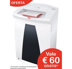 Destructora de documentos HSM SECURIO B34, nivel de seguridad 4, corte en partículas, 22 hojas
