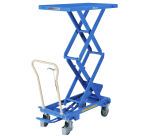 Table élévatrice manuelle Bishamon® double ciseaux 300 kg