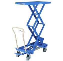 Table élévatrice manuelle Bishamon® double ciseaux 300 kg