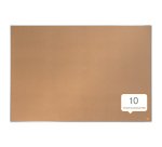 Tablero de anuncios de corcho Nobo Impression Pro de 900x600 mm