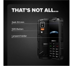 Hammer Horizon 4G 2,8" VoLTE Black Teléfono ultraresistente