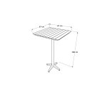 Mange-debout d'extérieur LAYON