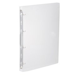 Classeur 2 anneaux plastifié Viquel Propyglass  - A4 - Dos 2,5 cm - couleur incolore