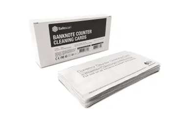 Pack 15 Tarjetas de limpieza para contadoras de billetes Safescan