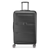 Maleta Delsey Comete + Trolley 77 cm 4 Ruedas dobles Negro