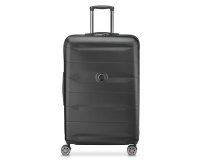 Maleta Delsey Comete + Trolley 77 cm 4 Ruedas dobles Negro