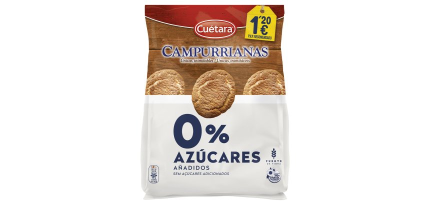Galletas Cuétara Campurriana 0%  Azúcar 132 g