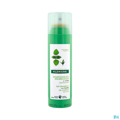 Klorane Droogshampoo sebumregulerend met Brandnetel 150ml
