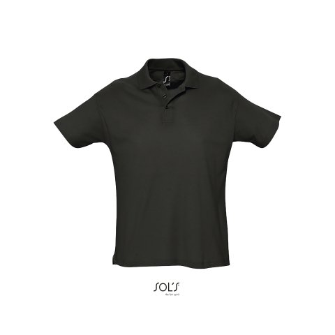 Polo manga corta S - Negro