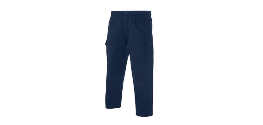 Pantalón multibolsillos algodón poliéster