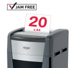 Rexel Momentum Extra XP520+ Destructora de papel de micro corte sin atascos
