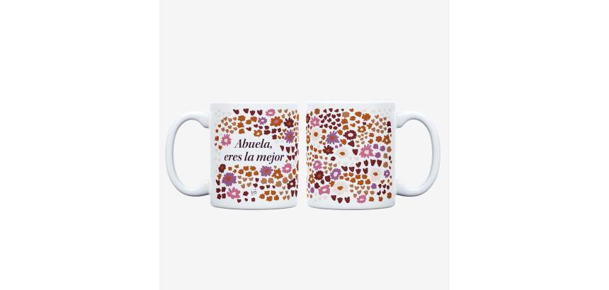 Taza "Abuela, eres la mejor" 350ml, cerámica 
