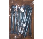 Lot de 10 chevilles métalliques de fixation par extension
Chevilles Ø 10 x 90