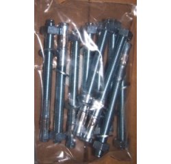 Lot de 10 chevilles métalliques de fixation par extension
Chevilles Ø 10 x 90