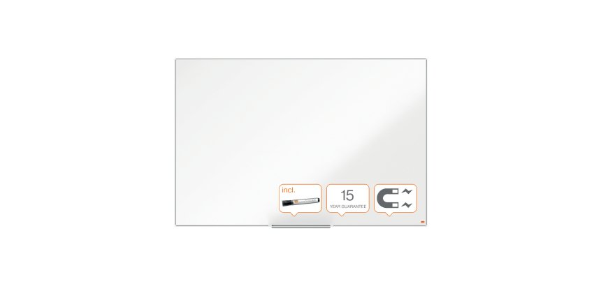 Pizarra NOBO Impression Pro acero lacado 1500x1000mm, blanco