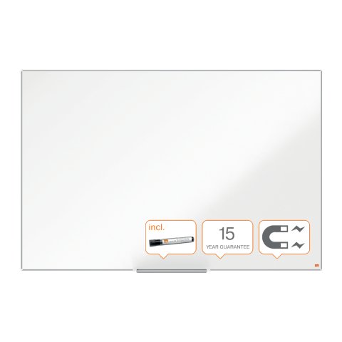Pizarra NOBO Impression Pro acero lacado 1500x1000mm, blanco