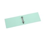 Classeur 2 anneaux plastifié Propysoft Viquel A5 – Dos de 3.5 cm vert incolore