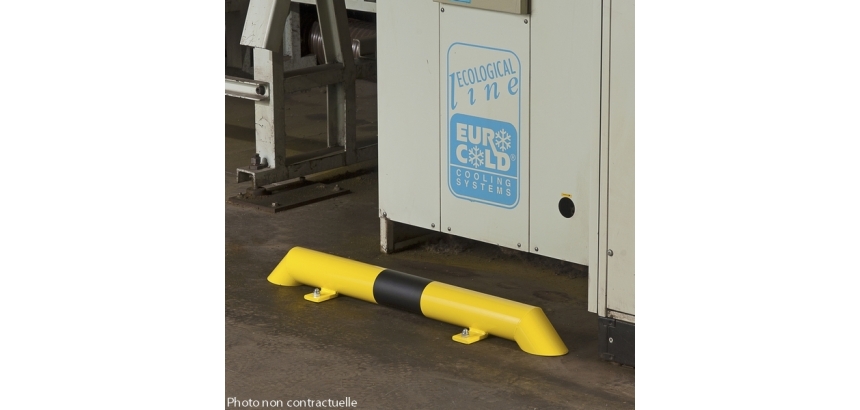 Bordures basses de protection XXL Tube Ø 76 x 2 mm d'épaisseur  Longueur hors tout 80 cm