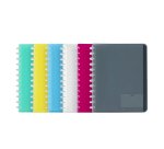 Protège-documents Geode 20 pochettes - 40 vues - A4 - polypropylène - PROPYGLASS VIQUEL - Coloris assortis