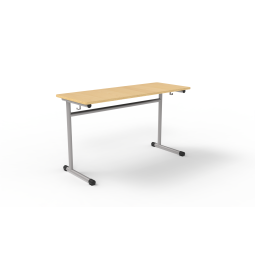 Schooltafel 2 personen H 76 cm