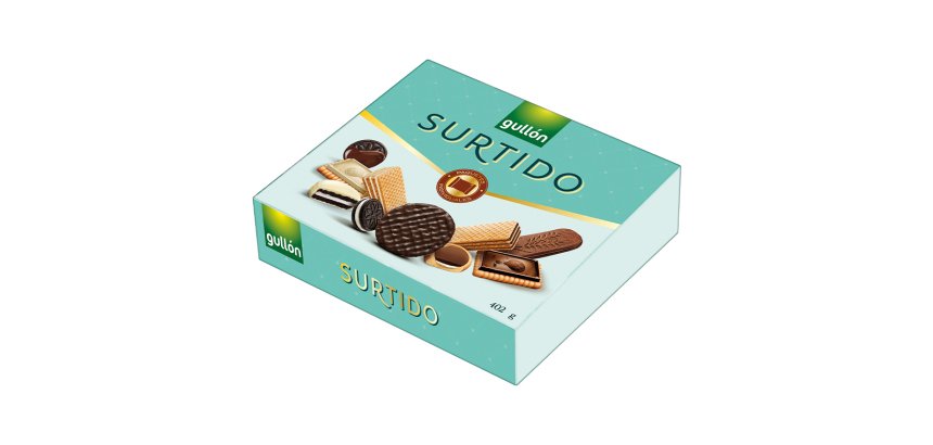 Caja de Galletas Gullón Surtido Premium 402 g