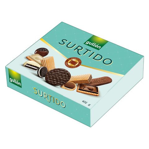 Caja de Galletas Gullón Surtido Premium 402 g