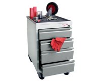 Caisson mobile 4 tiroirs 250 kg roue TPE