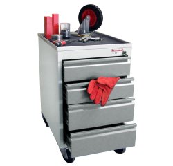Caisson mobile 4 tiroirs 250 kg roue TPE