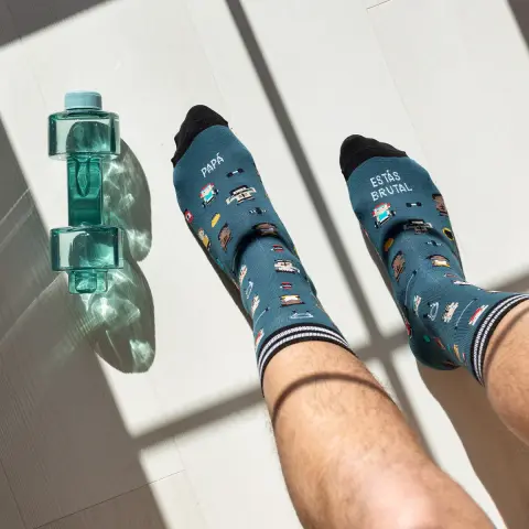 Calcetines "Papá estás brutal" 42-46