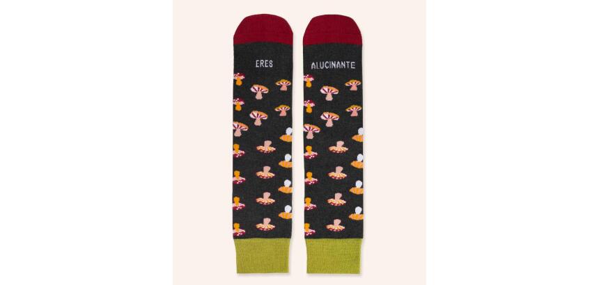Calcetines "Eres alucinante" talla 36-41
