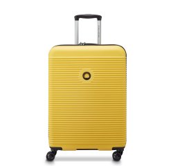Delsey Freestyle - Valise extensible 66 cm jaune